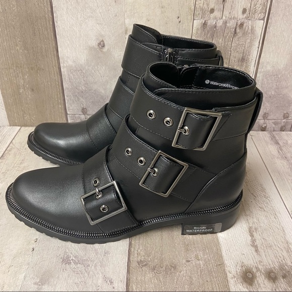 NWT Blondo Camila Leather Boots Size 8 - Picture 7 of 13